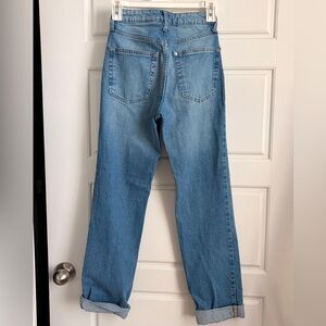 H&M Light Blue Straight Leg Jeans